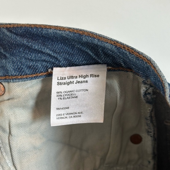 Reformation Liza Straight Jeans - Picture 6 of 7